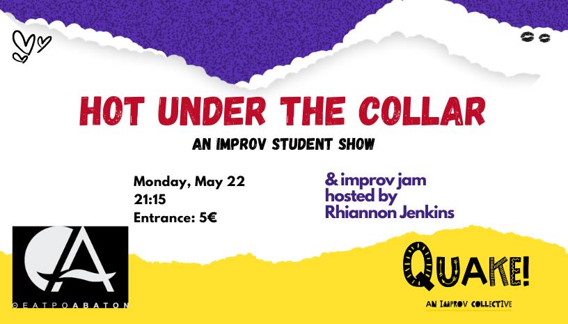 Hot Under The Collar Show & Improv Jam!